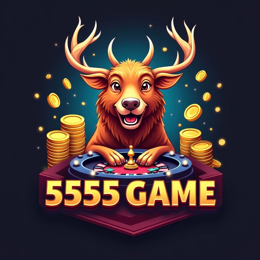 5555 game logo 5555 game logo